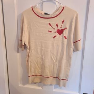 Voodoo vixen heart sweater top